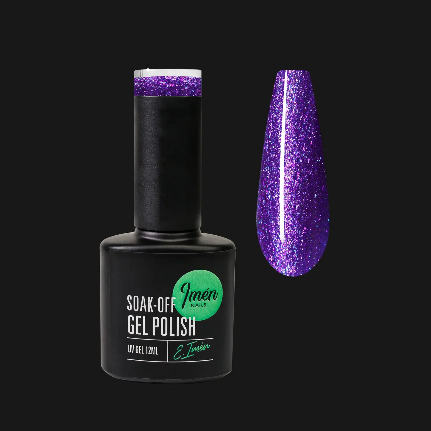 Esmalte semipermanente IMEN DB018 con brillo de 12 ml