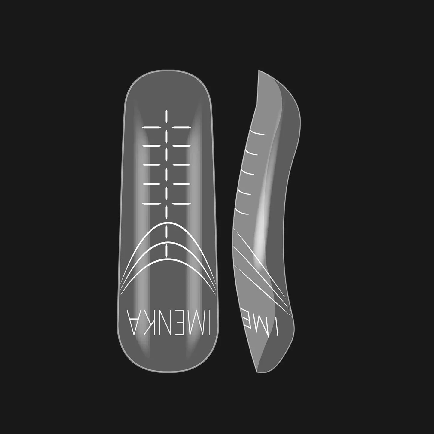 Dual Forms IMEN V2 "S" 140 unidades reutilizables para extensiones de uñas con gel y polygel