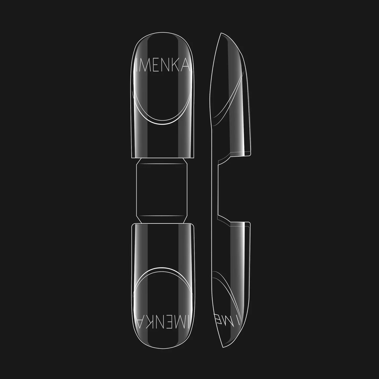 Nail Forms Imenka "Matryoshka Old School", 180pcs - Dual