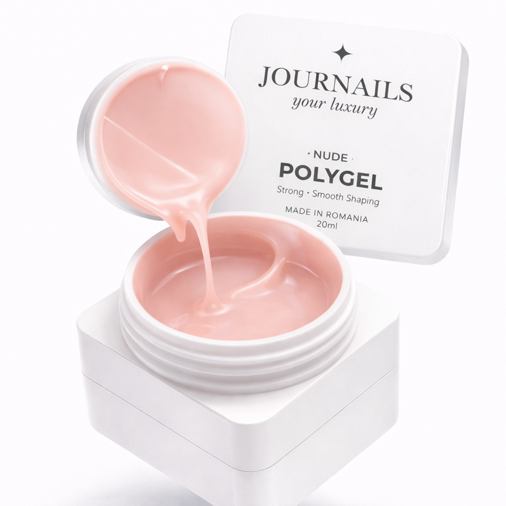 JOURNAILS Polygel Profesional Nude 20ml - Alta Resistencia y Flexibilidad