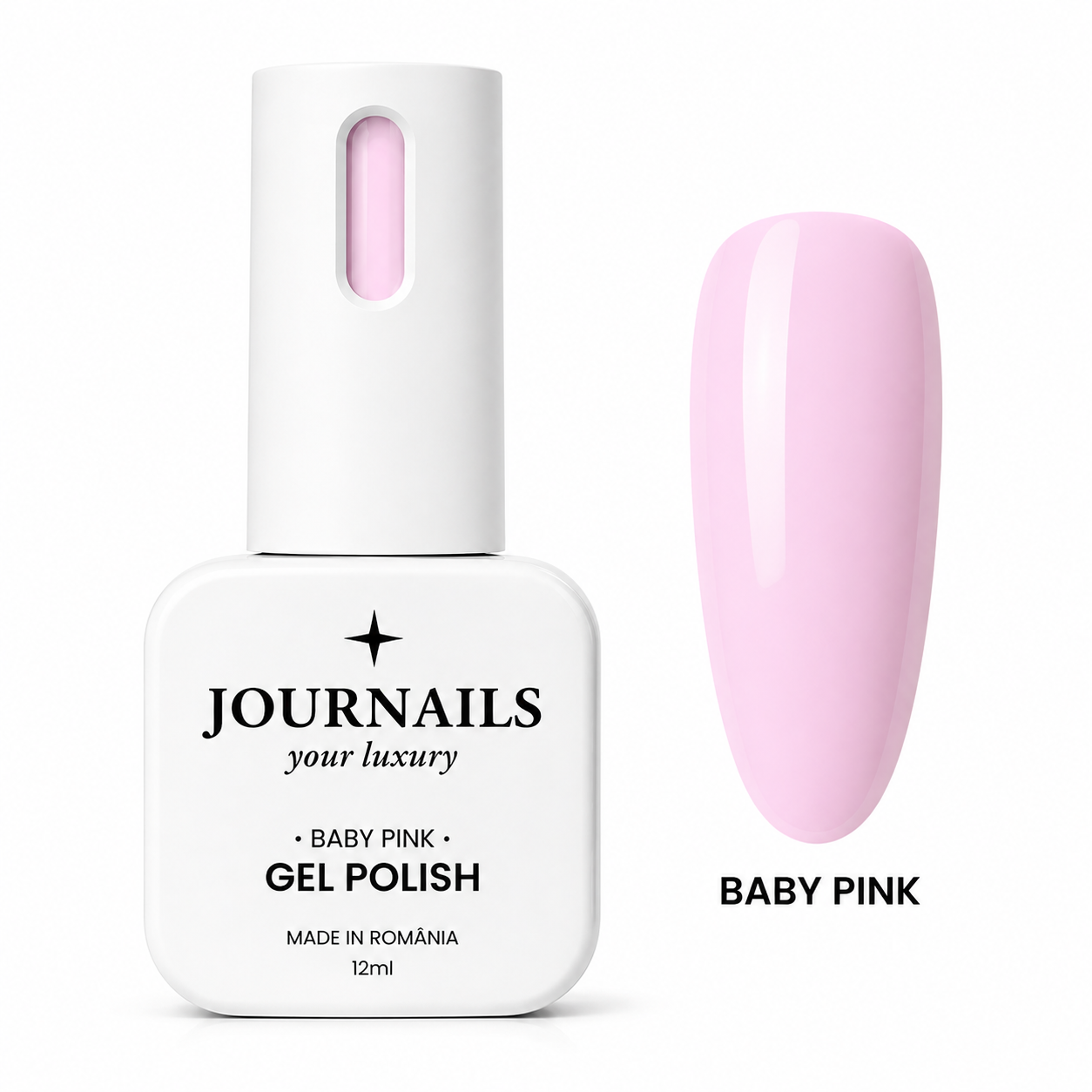 Esmalte semipermanente JOURNAILS color BABY PINK 12ml