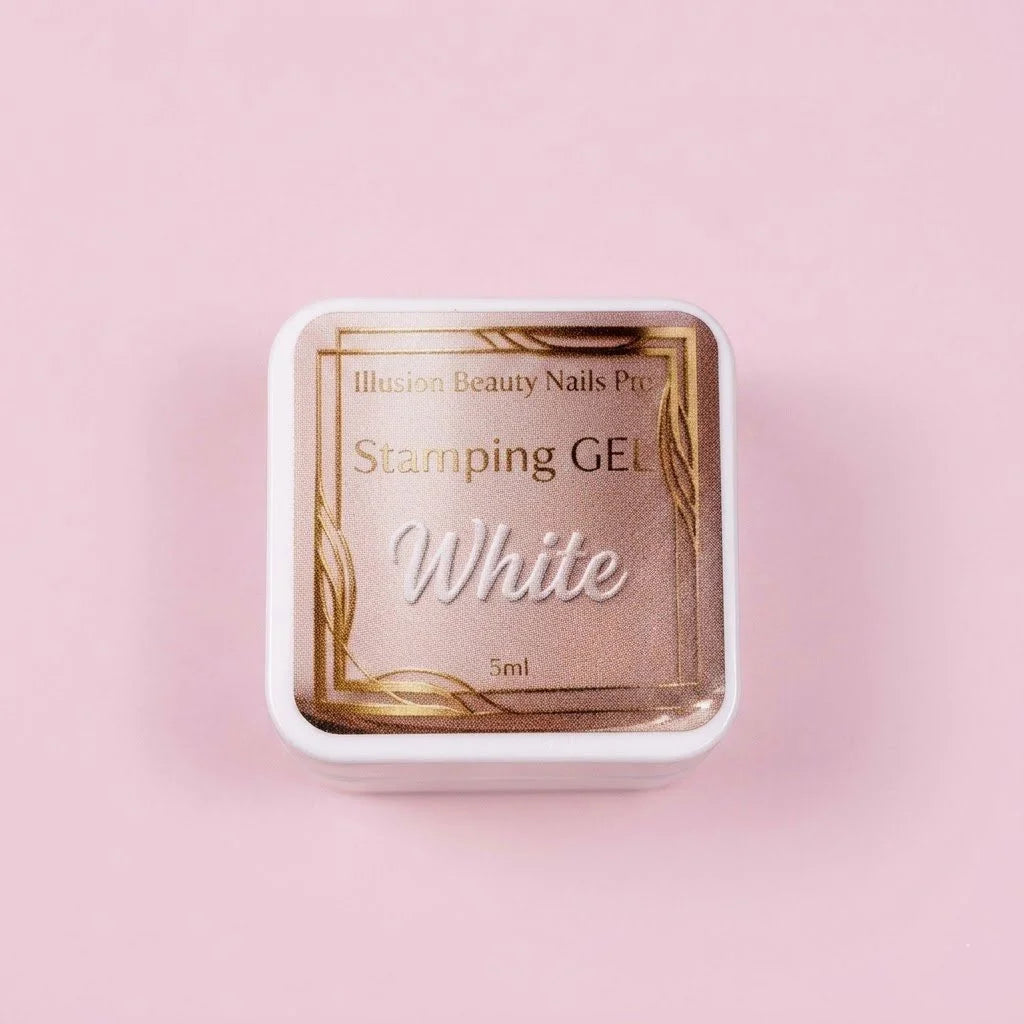 Gel para Stamping Blanco Illusion Beauty – 5 ml