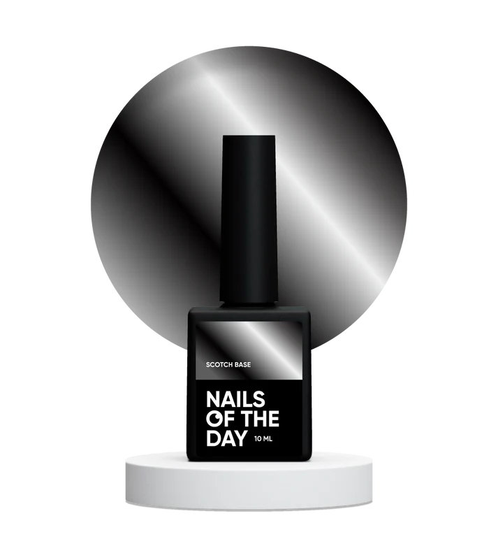 NAILSDOFTHEDAY- SCOTCH BASE- base liquida profesional para uñas naturales, 10ml
