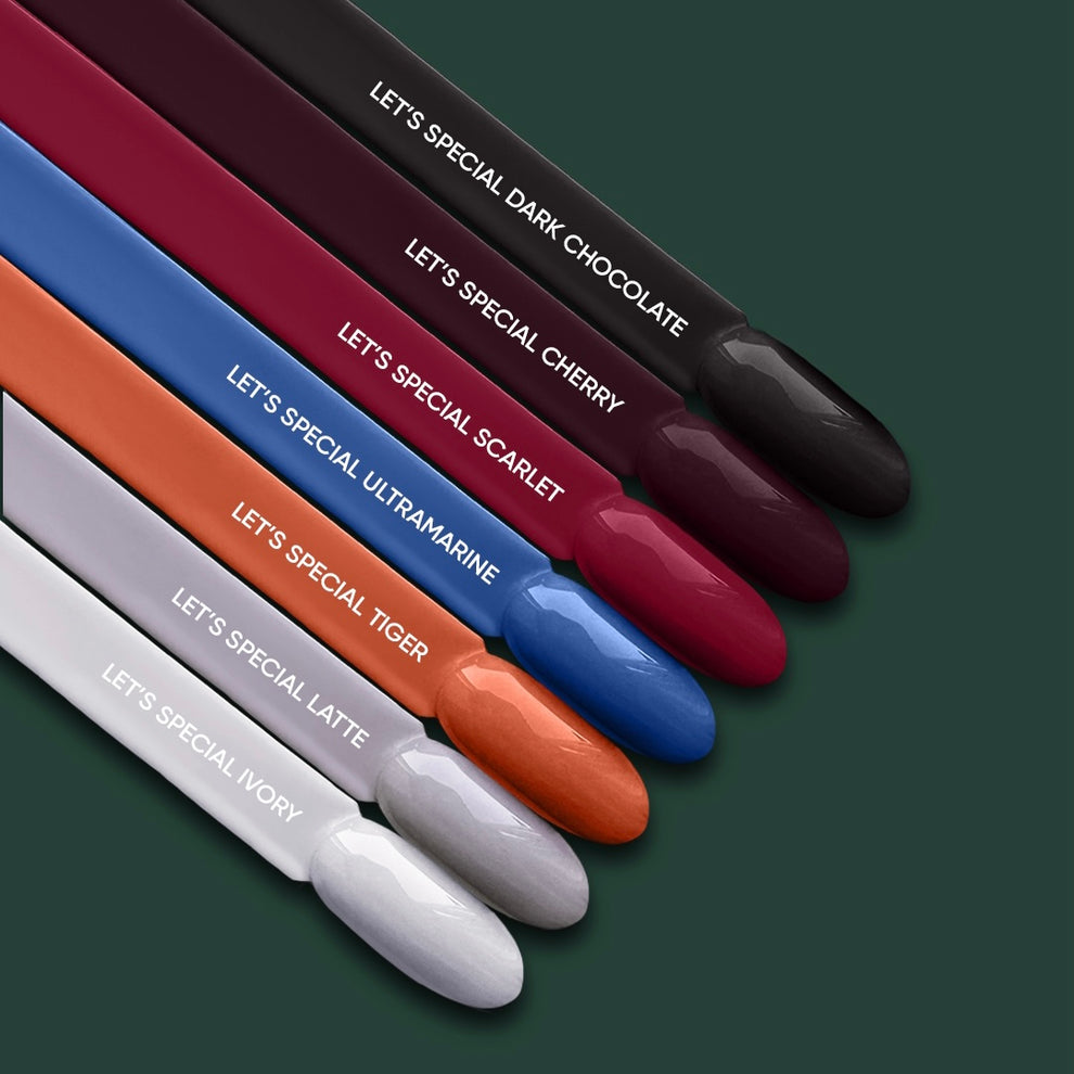 NAILSOFTHEDAY Let's Special Cherry: esmalte semipermanente de color cereza para uñas que cubre una capa, 10 ml