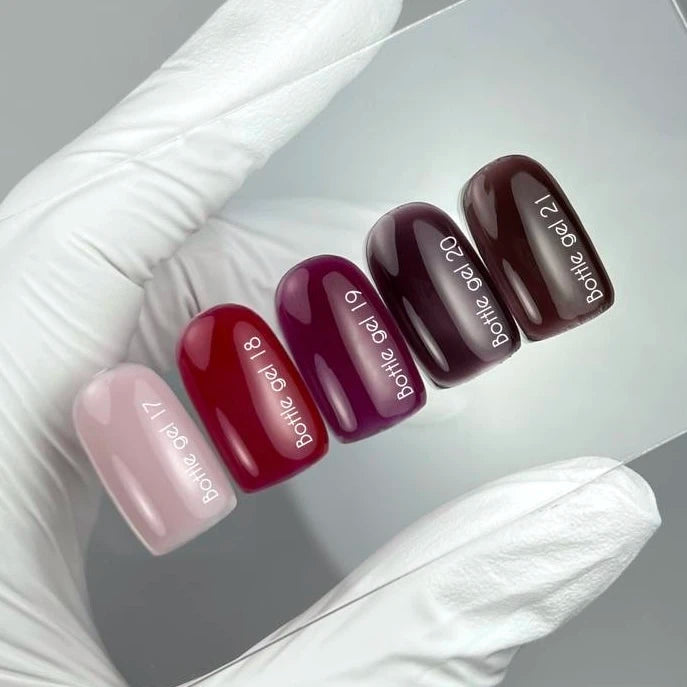 NAILSOFTHEDAY Bottle Gel 21 – gel ultrafuerte marrón frío, 10 ml