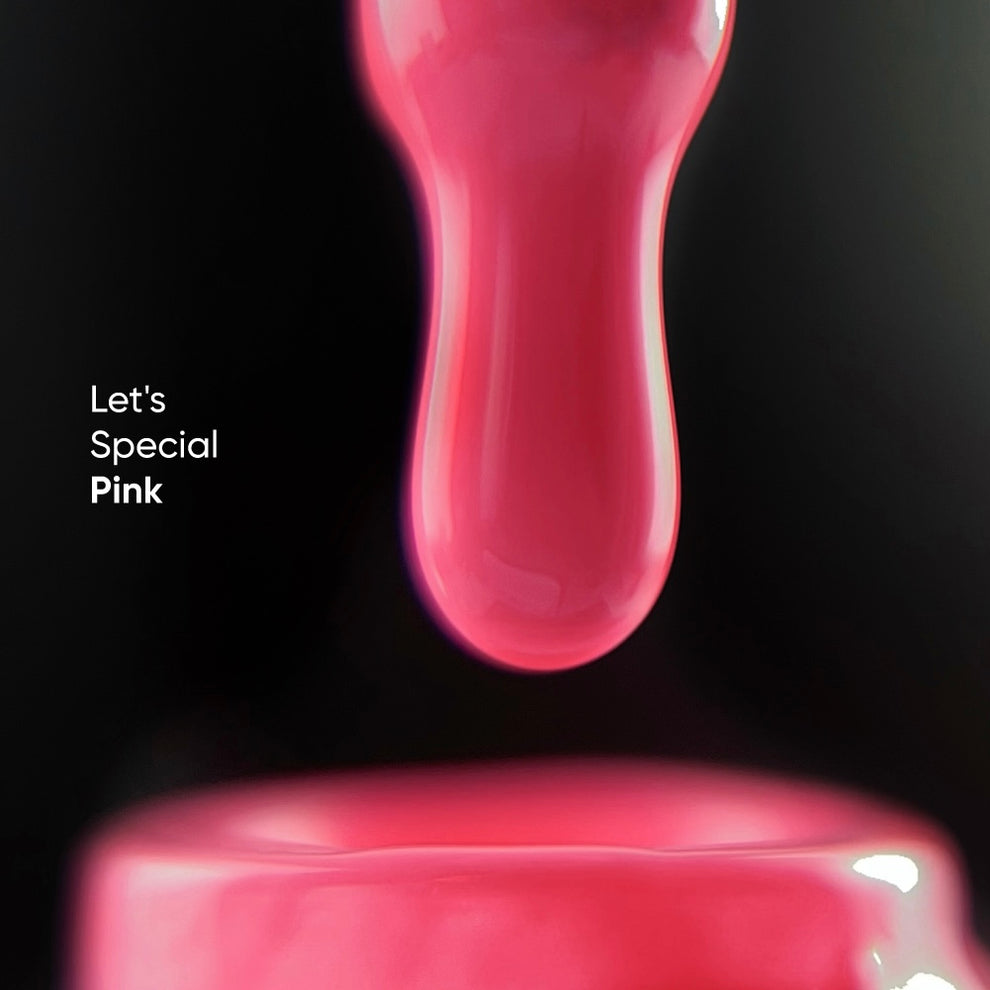 NAILSOFTHEDAY Let's Special Pink: esmalte semipermanente de uñas rosa especial que se superpone en una capa, 10 ml