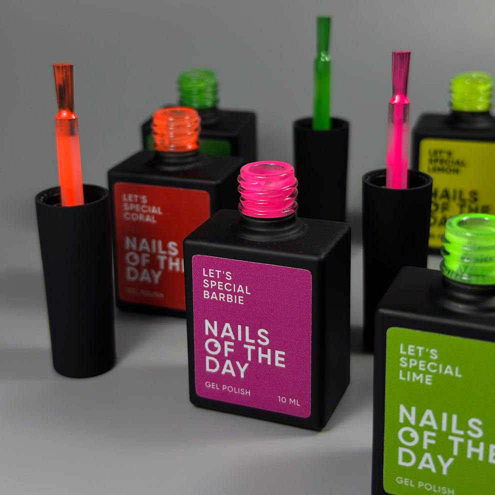 NAILSOFTHEDAY Let's Special Green: un esmalte semipermanente verde especial que se superpone en una capa, 10 ml