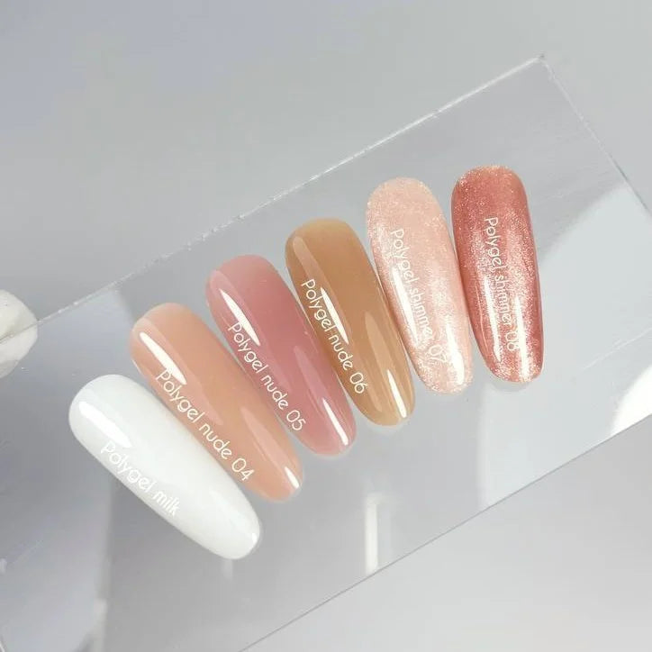 NAILSOFTHEDAY Polygel Nude 06 — Polígel en tono nude cálido, 30 g
