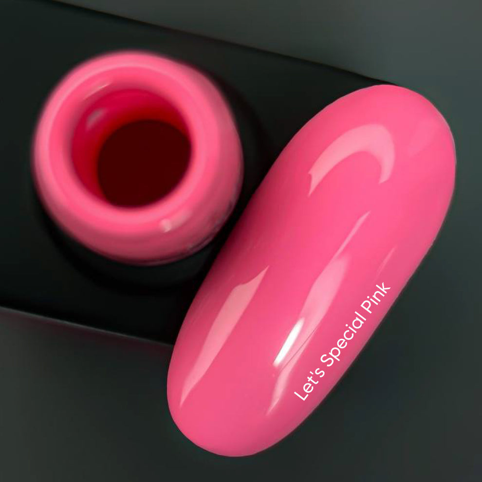 NAILSOFTHEDAY Let's Special Pink: esmalte semipermanente de uñas rosa especial que se superpone en una capa, 10 ml