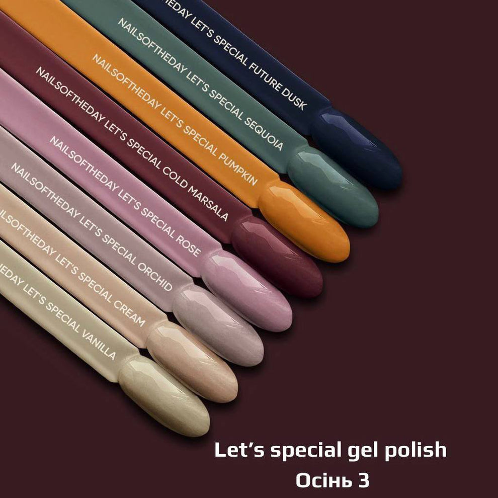 NAILSOFTHEDAY Let's Special Vanilla — esmalte semipermanente de uñas de color vainilla que cubre en una capa, 10 ml