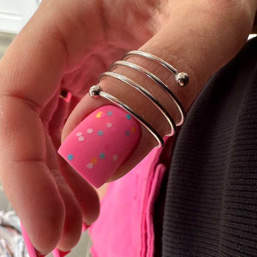NAILSOFTHEDAY Let's Special Pink: esmalte semipermanente de uñas rosa especial que se superpone en una capa, 10 ml