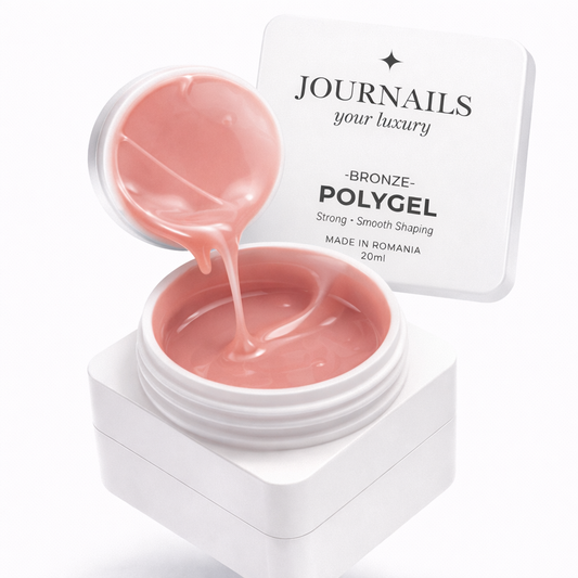 JOURNAILS Polygel Profesional Bronze– Alta Resistencia y Flexibilidad- 20ml