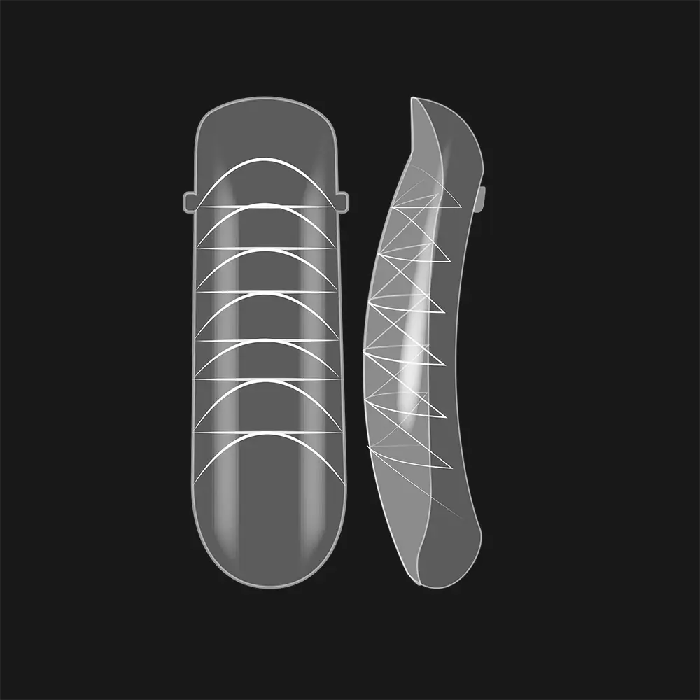 Nail Forms Imenka "S" , 120pcs