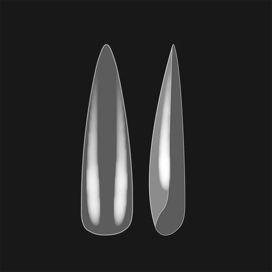 Dual Forms IMEN Ballet transparentes reutilizables de 120 unidades para uñas de gel y polygel