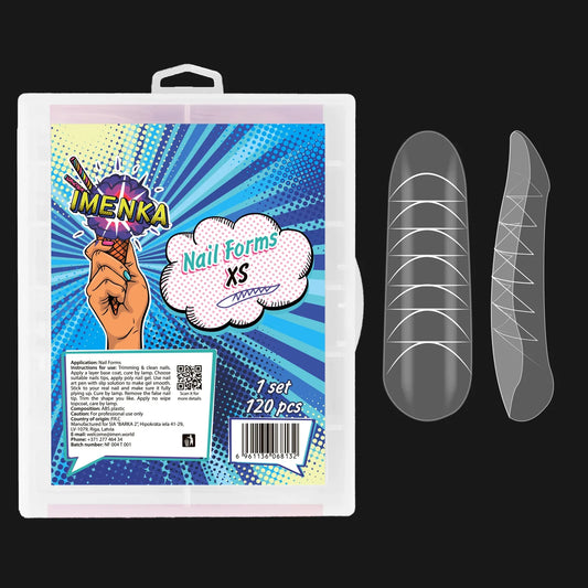 Dual Forms IMEN Transparentes 120 uds | Moldes Superiores Reutilizables