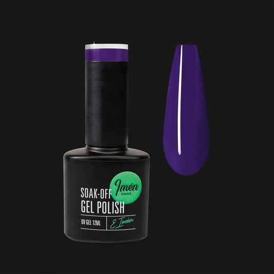Esmalte semipermanente IMEN 092 de 12 ml con muestra de color