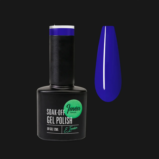 Esmalte semipermanente IMEN 103 de 12 ml con muestra de color