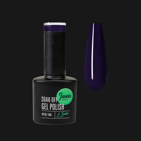 Esmalte semipermanente IMEN 093 de 12 ml con muestra de color