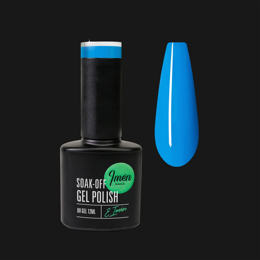 Esmalte semipermanente IMEN 118 de 12 ml con muestra de color