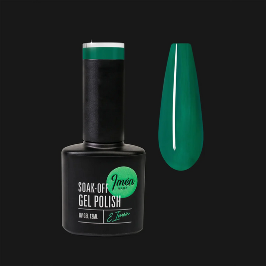 Esmalte semipermanente IMEN 119 de 12 ml con muestra de color