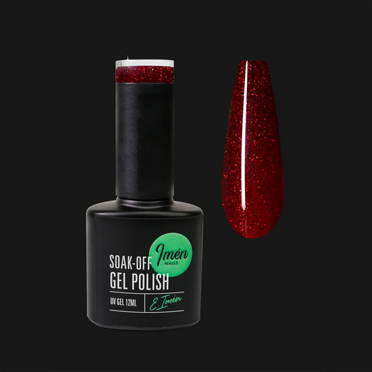 Esmalte semipermanente IMEN DB039 con brillo de 12 ml