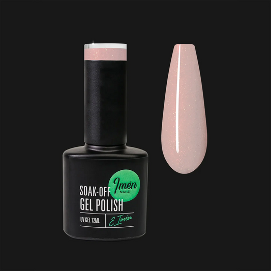 Esmalte semipermanente IMEN DB040 con brillo de 12 ml