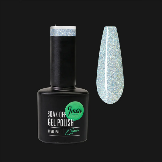 Esmalte semipermanente IMEN DB049 con brillo de 12 ml
