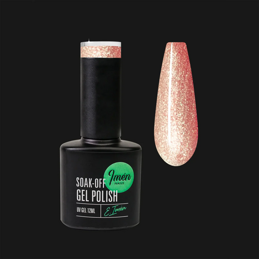 Esmalte semipermanente IMEN DB054 con brillo de 12 ml