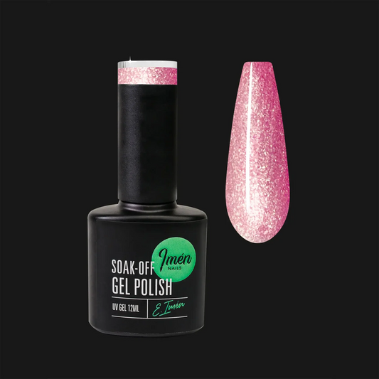 Esmalte semipermanente IMEN DB056 con brillo de 12 ml