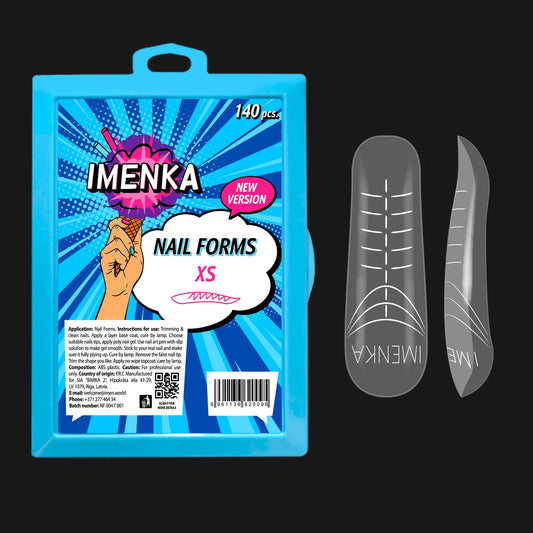 Nail Forms Imenka "XS" Version 2, 140pcs