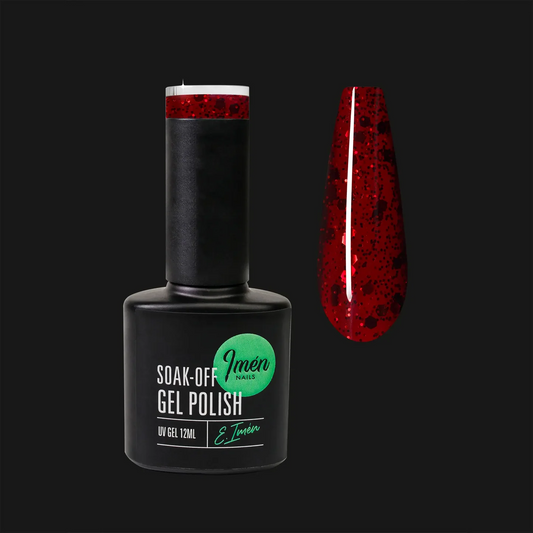 Esmalte semipermanente IMEN DB034 con brillo de 12 ml