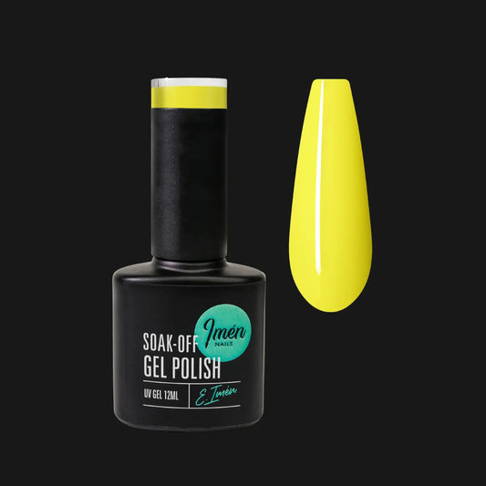 Esmalte semipermanente IMEN 068 de 12 ml con muestra de color