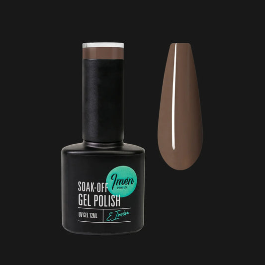 Esmalte semipermanente IMEN 108 de 12 ml con muestra de color