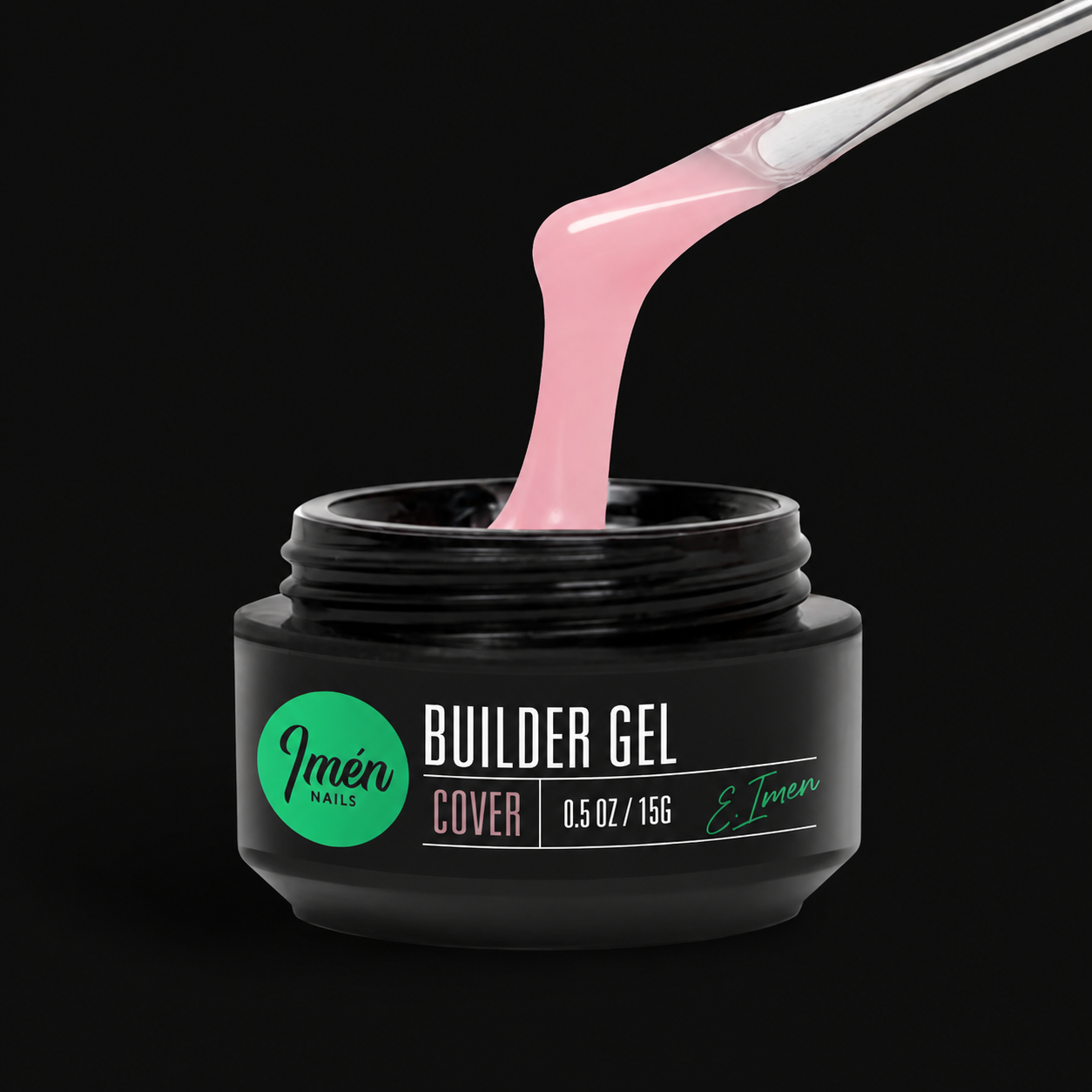 Builder Gel IMEN Cover 15 g gel constructor cover autonivelante para uñas profesionales
