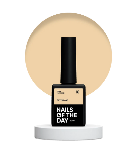 Base camuflaje 10 durazno NAILSOFTHEDAY 10ml