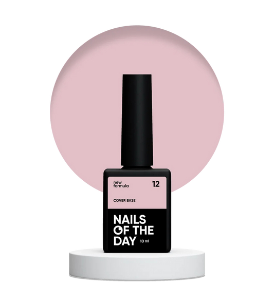 Base camuflaje 12 beige rosado apagado NAILSOFTHEDAY 10ml