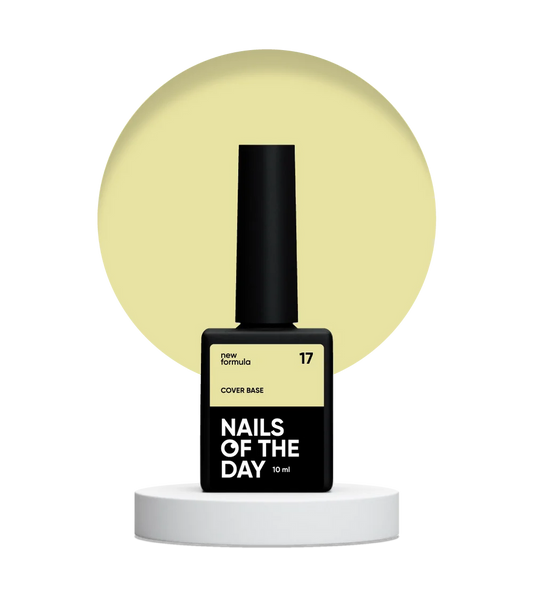 Base camuflaje 17 limón suave NAILSOFTHEDAY 10ml