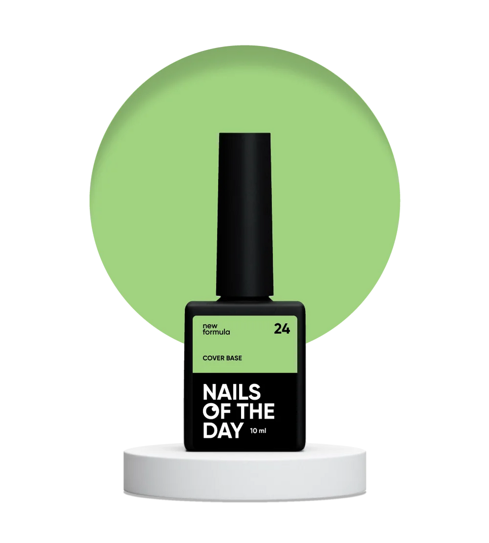 Base camuflaje 24 verde claro NAILSOFTHEDAY 10ml