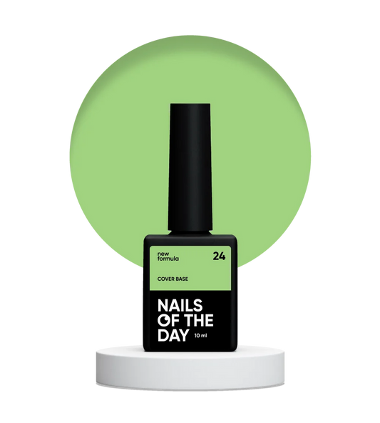 Base camuflaje 24 verde claro NAILSOFTHEDAY 10ml