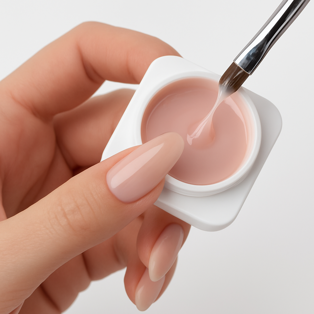 Gel constructor nude Journails Luxury Builder Gel – textura autonivelante, envase premium