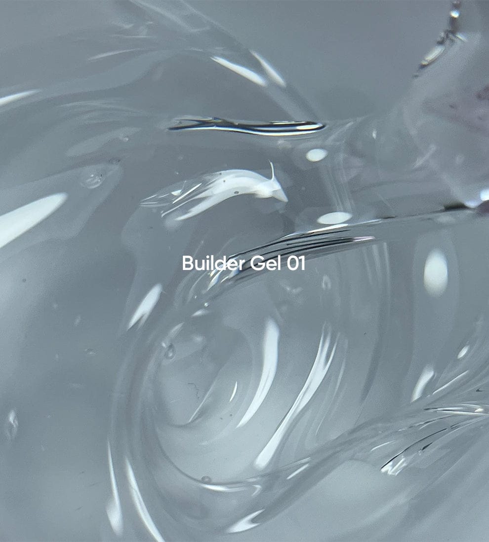 NAILSOFTHEDAY Builder Gel 01 - gel transparente para extensiones de uñas, 30 ml