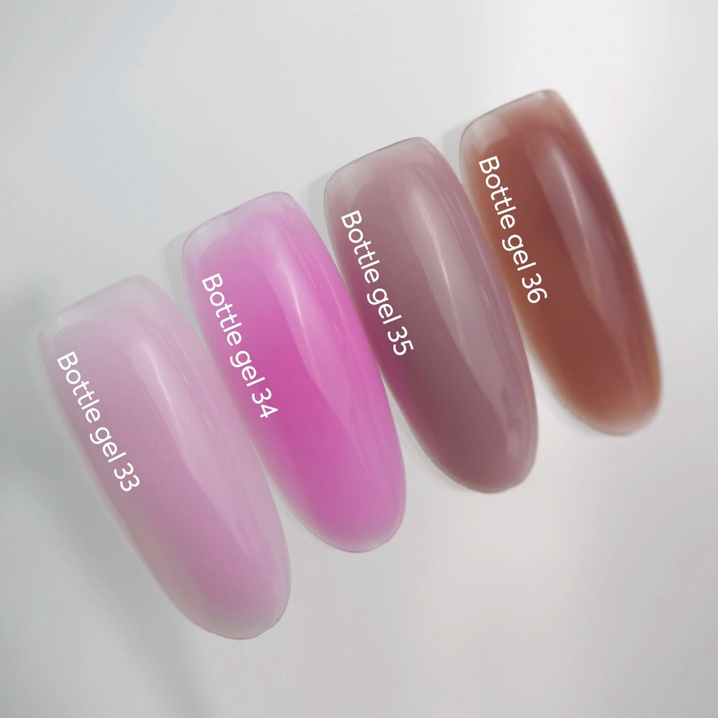 NAILSOFTHEDAY Bottle Gel 33 - Gel Ultra Fuerte Rosa Delicado, 10 ml