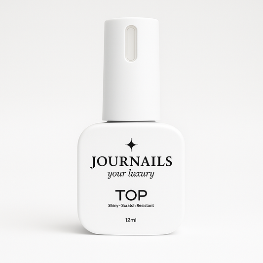 Top de uñas JOURNAILS brillante, flexible y anti arañazos para gel