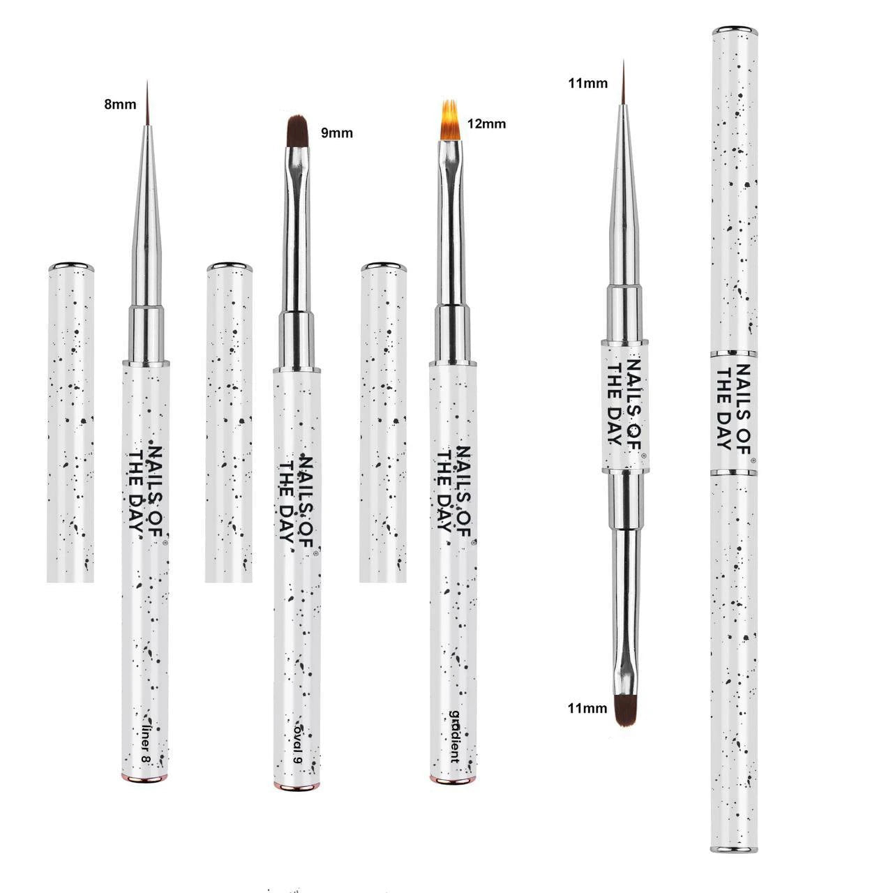 NAILSOFTHEDAY Brush Liner 8 mm– Pincel profesional