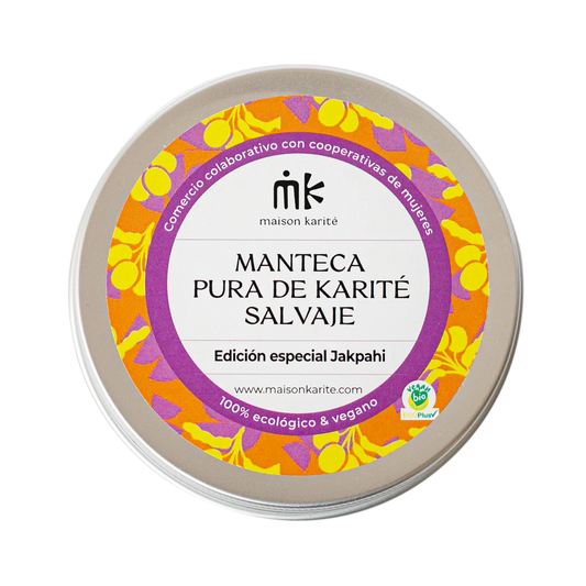 Manteca pura de karité salvaje 30g para pulido de cutículas