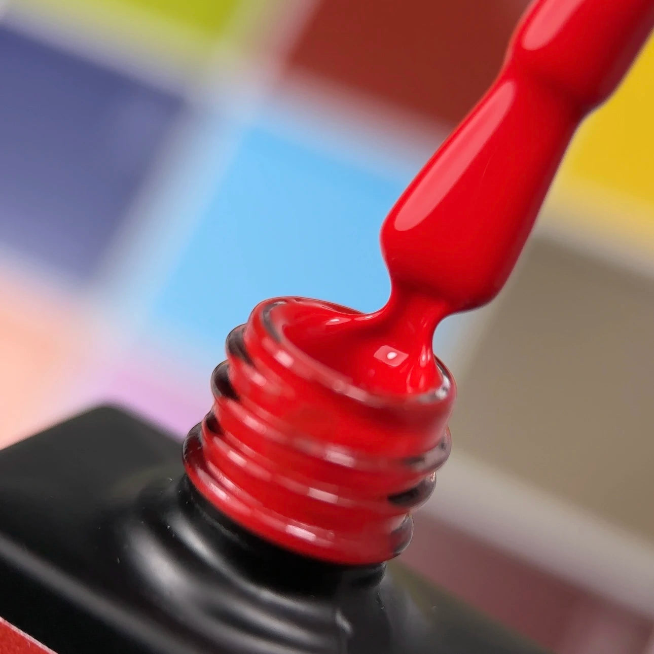 NAILSOFTHEDAY Let’s special Pantone2025/7 — esmalte semipermanente rojo clásico, que cubre en una capa, 10 ml.