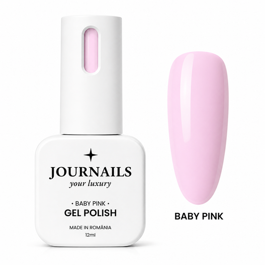 Esmalte semipermanente JOURNAILS color BABY PINK 12ml