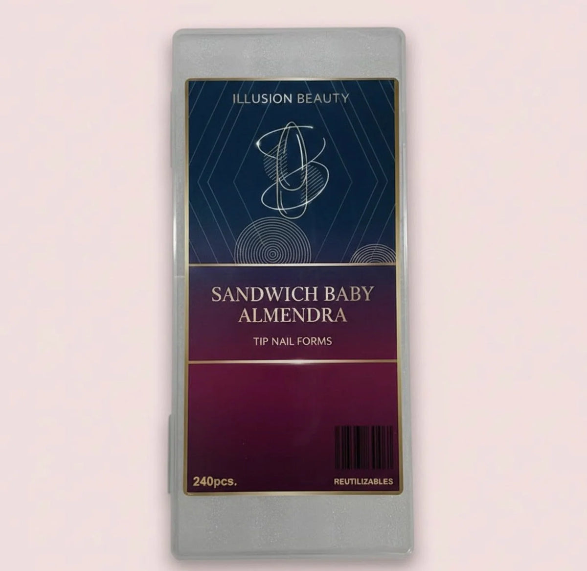 Dual Forms Sandwich Baby Almendra – Illusion Beauty (240 unidades)