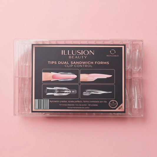 Dual Forms Sandwich Clip Control Illusion Beauty – 120 uds