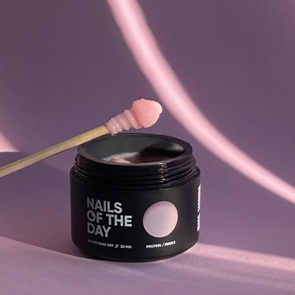 Textura polygel Nude 03 rosa pálido delicado